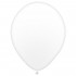 Balão 09" 23 cm Joy com 50 - Branco Neve
