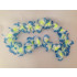 Colar Havaiano Luxo Florido - Azul Royal