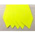 Gravata Fluorescente Neon com 12 - Amarelo Canário
