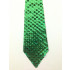 Gravata Lantejoula Metalizada - Verde Bandeira