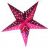 Luminária Estrela Holográfica 60 cm - Rosa Pink