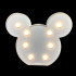 Luminária com LED Ratinho - Branco