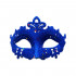 Mascara Veneziana Estrelas e Glitter Azul