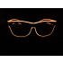 Óculos com Led Neon Restart - Laranja