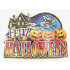 Painel Feliz Halloween  37 X 40 Cm - Casa Assombrada
