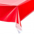 Toalha de Mesa Perolada Quadrada 78 X 78 cm com 10 - Vermelho
