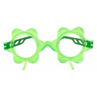 Óculos Trevo St Patrick Cítrico sem lente - Verde