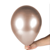 Balão 10" 25 cm Balloontech com 20 - Ouro Rosê Cromado