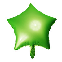 Balão Estrela Neon 18" 45 Cm Metalizado - Verde