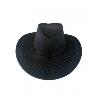 Chapéu Cowboy Camurça - Preto