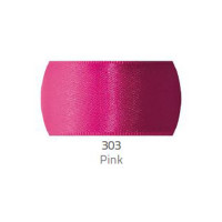 Fita Cetim 7 mm X 1 m - 303 Rosa Pink