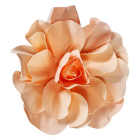 Flor Decorativa de Eva 40 cm Rosê