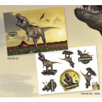 Kit Painel Decorativo - Dinossauro