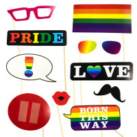 Plaquinhas Temáticas com 10 - LGBT