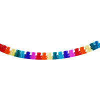 Varal Decorativo Colorido - Ursinhos