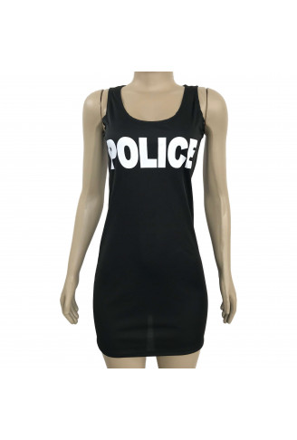 Fantasia Feminina Adulta Policial