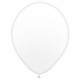 Balão 07" 18 cm Balloontech com 50 - Branco Neve