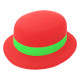 Chapéu Coquinho Neon C/ Fita - Vermelho - 1