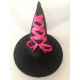 Chapéu de Bruxa com Laço - Rosa Pink