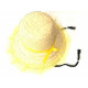 Chapéu de Palha Quadrilha com Trança -4