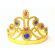 Coroa Princesa Ajustável - Dourado