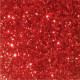 Placa de E.V.A com Glitter - Vermelho