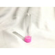 Tubete de Plástico - Rosa Claro - 2